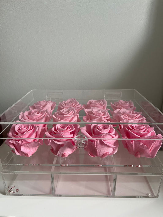 Nagham Jewelry Box- 12 Roses