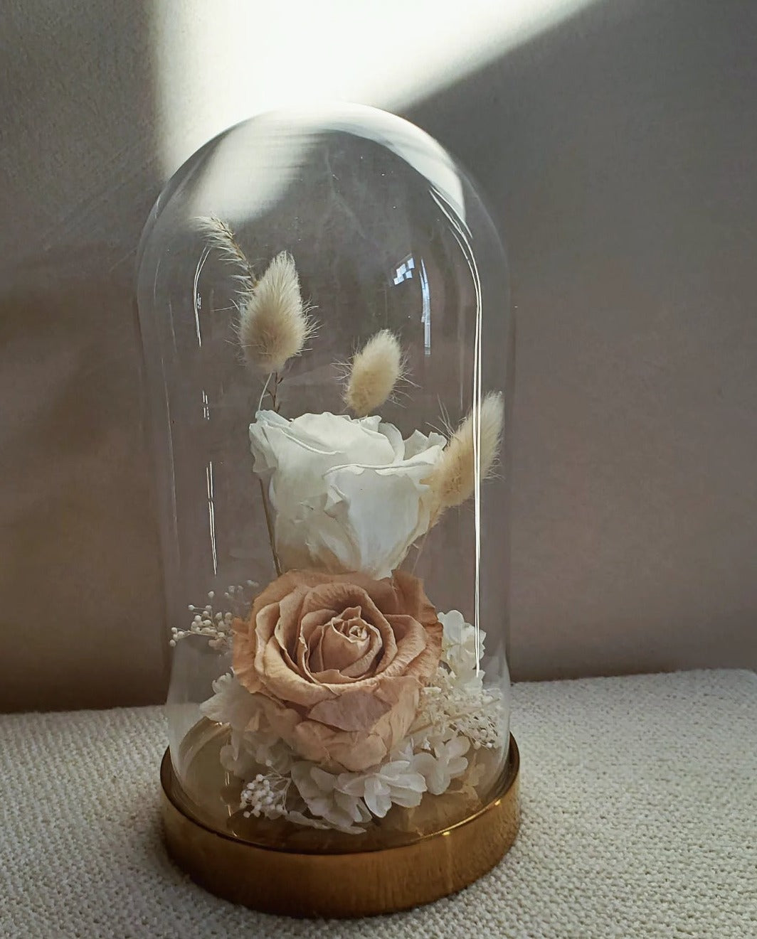 Pocahontas Deluxe Bouquet – Eternal Roses & Pampas